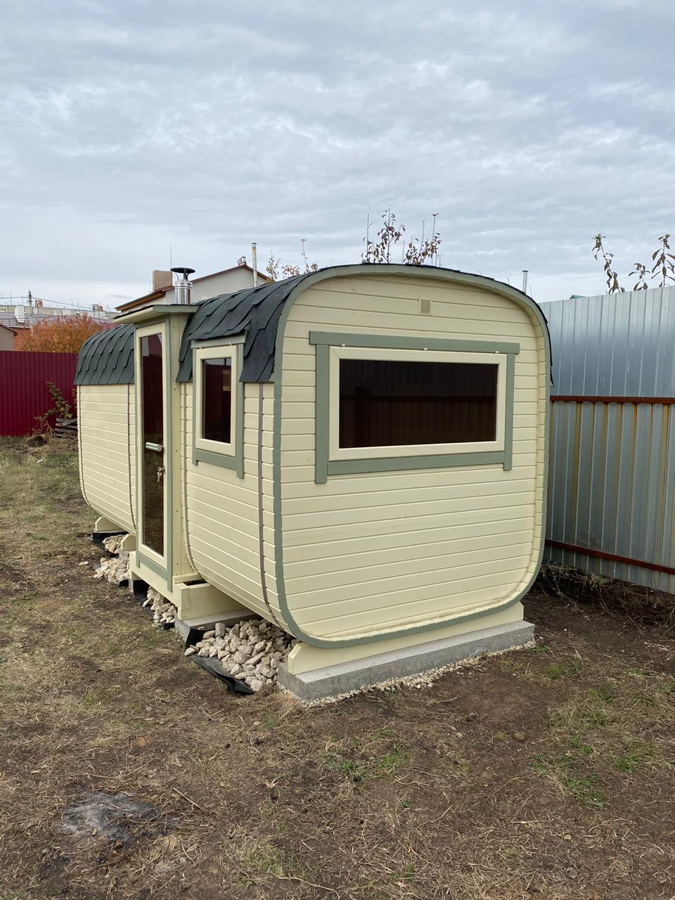 Квадро-баня 4.5м